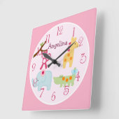 De gepersonaliseerde Klok van het (Hoek)