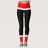 De gepersonaliseerde Leggings van de Kleuren van h (Voorkant)