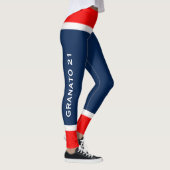 De gepersonaliseerde Leggings van de Kleuren van h (Rechts)