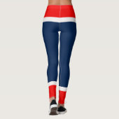 De gepersonaliseerde Leggings van de Kleuren van h (Achterkant)