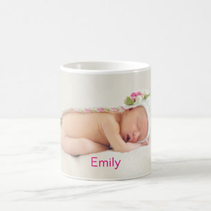 De gepersonaliseerde Leuke Foto van het Baby Koffiemok