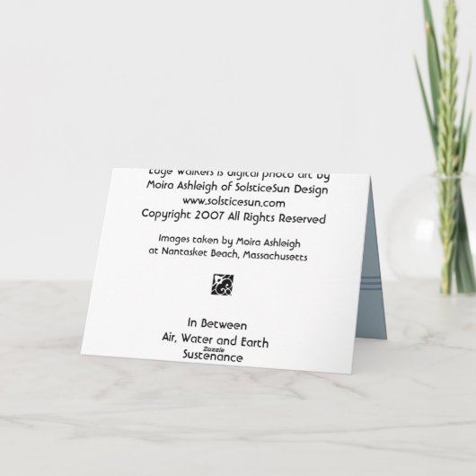 De Gepersonaliseerde Leurders van de rand - Kaart (Achterkant)