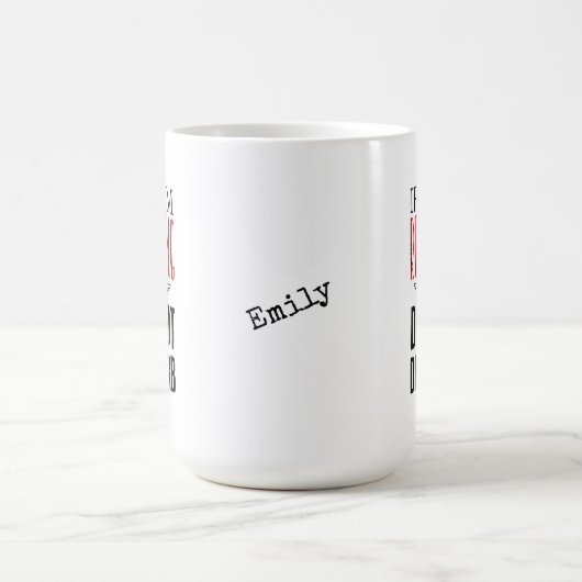 De gepersonaliseerde Lezing stoort de Mok van het (Center)