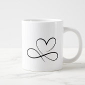 De gepersonaliseerde Lijst van de Emmer van de Val Grote Koffiekop (Rechts)