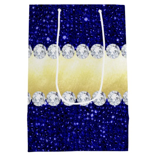 De gepersonaliseerde Lovertjes van de Marine, Medium Cadeauzakje (Achterkant)