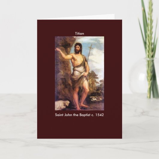 De Gepersonaliseerde Macht van Titian - Kaart (Voorkant)