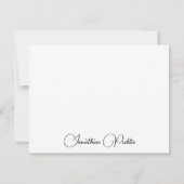 De gepersonaliseerde Moderne Sjabloon van de Naam  (Achterkant)