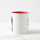 De gepersonaliseerde Mok van de de dagfoto van de (Midden)