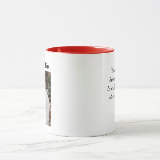 De gepersonaliseerde Mok van de de dagfoto van de (Midden)