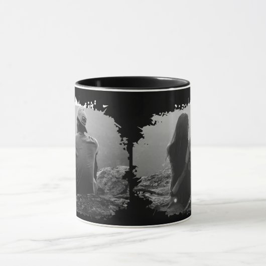 De gepersonaliseerde Mok van de Foto Beide Zanden  (Midden)