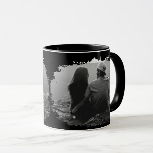 De gepersonaliseerde Mok van de Foto Beide Zanden  (Voorkant rechts)