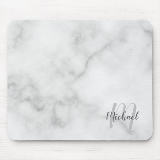 De gepersonaliseerde Monogram van het Manuscript e Muismat (Voorkant)