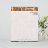 De gepersonaliseerde Muur van de Stem met het Adre Custom Briefhoofd (Staand voorkant)