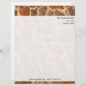 De gepersonaliseerde Muur van de Stem met het Adre Custom Briefhoofd (Voorkant / Achterkant)