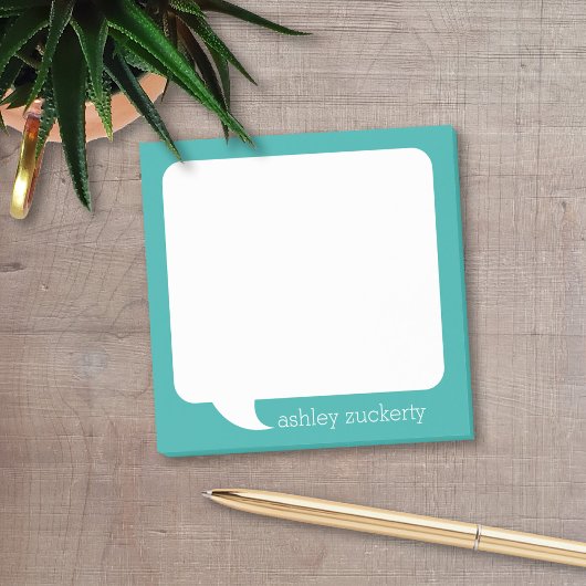 De Gepersonaliseerde Naam van de bespreking Bel - Post-it® Notes