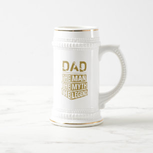 De gepersonaliseerde naam van het Man de mythe de  Bierpul