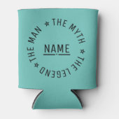 De gepersonaliseerde naam van het Man de mythe de  Blikjeskoeler (Voorkant)