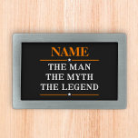 De gepersonaliseerde naam van het Man de mythe de  Gesp<br><div class="desc">De gepersonaliseerde naam van het Man de mythe de Legend</div>