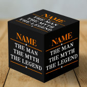 De gepersonaliseerde naam van het Man de mythe de  Kubus