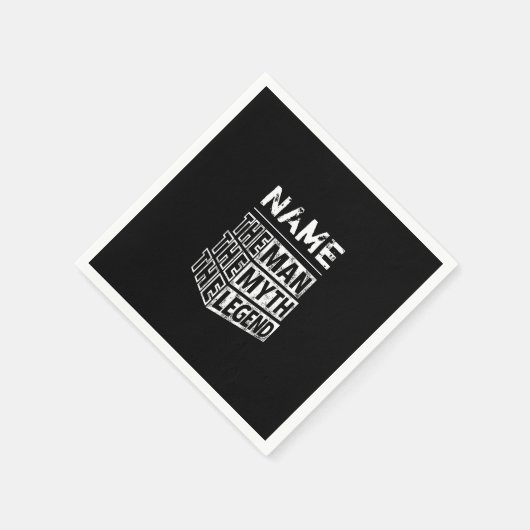 De gepersonaliseerde naam van het Man de mythe de  Servet (Hoek)