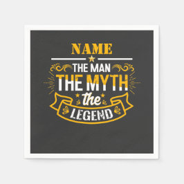 De gepersonaliseerde naam van het Man de mythe de  Servet