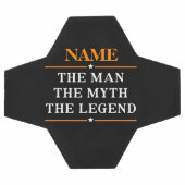 De gepersonaliseerde naam van het Man de mythe de Voetbal (Enkel)