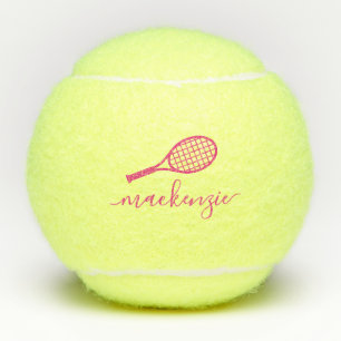 De gepersonaliseerde Naam van het Manuscript van E Tennisballen