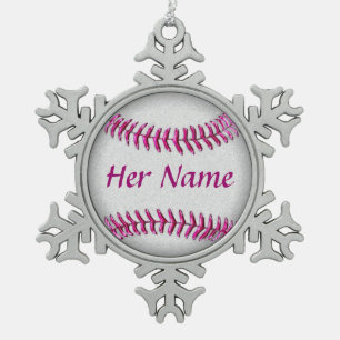 De gepersonaliseerde Ornamenten van het Honkbal