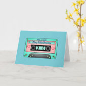 De gepersonaliseerde Oude Kaart van de Verjaardag (Gele Bloem)