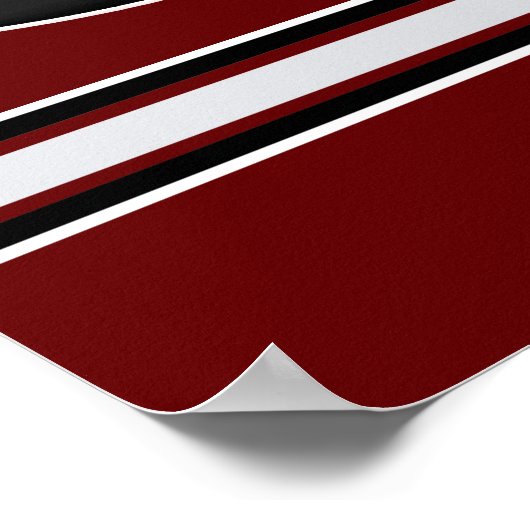 De gepersonaliseerde Posters van de Speler van de  (Hoek)