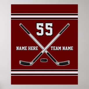 De gepersonaliseerde Posters van de Speler van de 