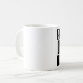 De gepersonaliseerde RECHTE Mokken van de Koffie (Voorkant links)