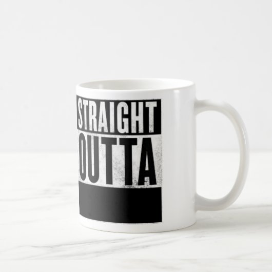 De gepersonaliseerde RECHTE Mokken van de Koffie (Rechts)
