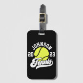 De gepersonaliseerde Reeks van de Ball van de Spel Bagagelabel (Voorkant (verticaal))