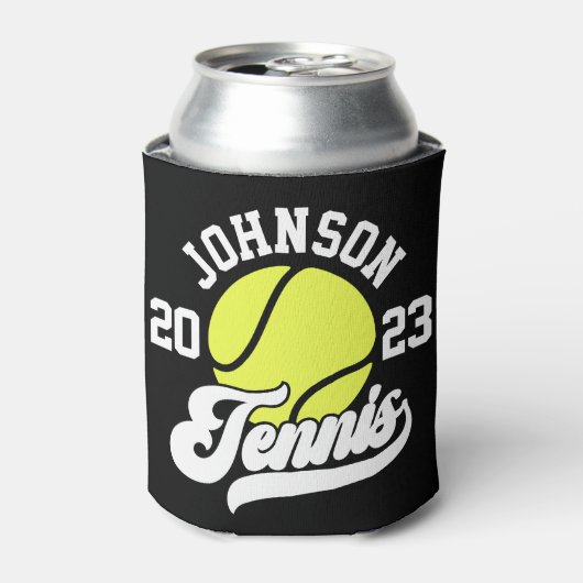 De gepersonaliseerde Reeks van de Ball van de Spel Blikjeskoeler (Blikje Voorkant)