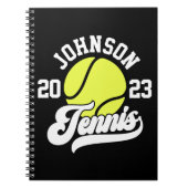 De gepersonaliseerde Reeks van de Ball van de Spel Notitieboek (Voorkant)