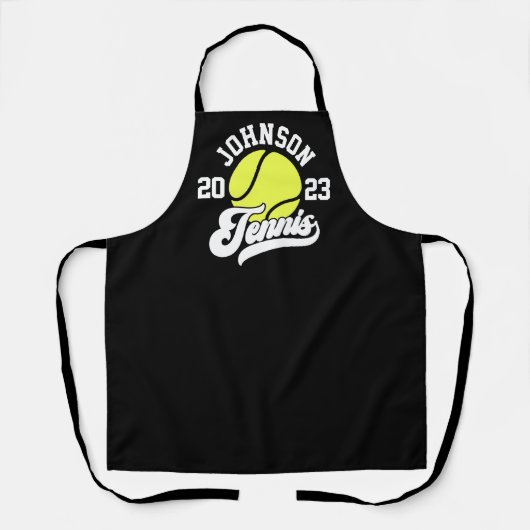 De gepersonaliseerde Reeks van de Ball van de Spel Schort (Voorkant)