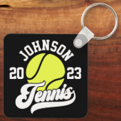 De gepersonaliseerde Reeks van de Ball van de Spel Sleutelhanger (Achterkant)