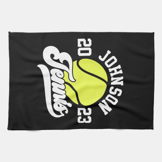 De gepersonaliseerde Reeks van de Ball van de Spel Theedoek (Horizontaal)