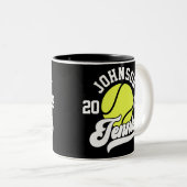 De gepersonaliseerde Reeks van de Ball van de Spel Tweekleurige Koffiemok (Voorkant rechts)