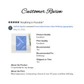 De gepersonaliseerde roze typografie van de kaart