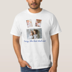 De gepersonaliseerde Shirten van de Dag van de Vad T-shirt