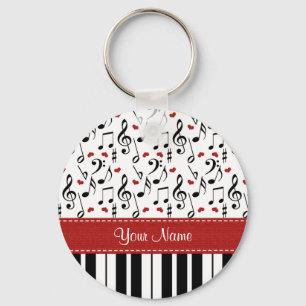 De gepersonaliseerde Sleutelhanger van de Piano