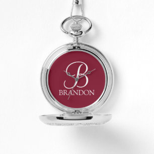 De gepersonaliseerde Sleutelhanger van het Monogra Horloge