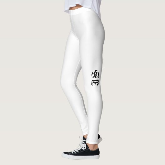 De gepersonaliseerde Tekst van de Naam van de Doua Leggings (Links)