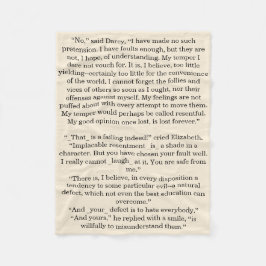 De gepersonaliseerde Tekst van het Citaat van het  Fleece Deken