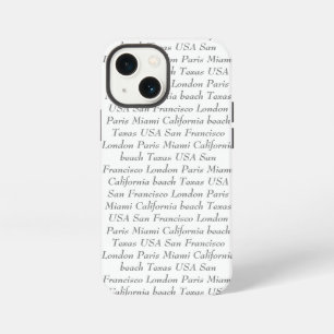 De gepersonaliseerde tekst voegt uw eigen tekst zw iPhone 13 mini hoesje