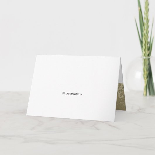 De gepersonaliseerde Uitnodiging van het Huwelijk (Achterkant)