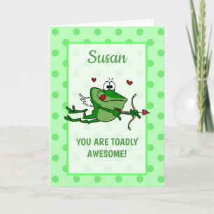 De gepersonaliseerde Valentijn van de Naam en van Feestdagen Kaart