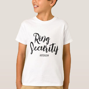 De gepersonaliseerde Veiligheid van de Ring van de T-shirt